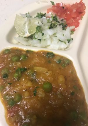 A picture of Pavbhaji.