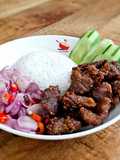 Babi Goreng ala Warung Cahaya Bali
