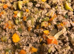 Una foto de Relleno de empanadas de carne con verduras