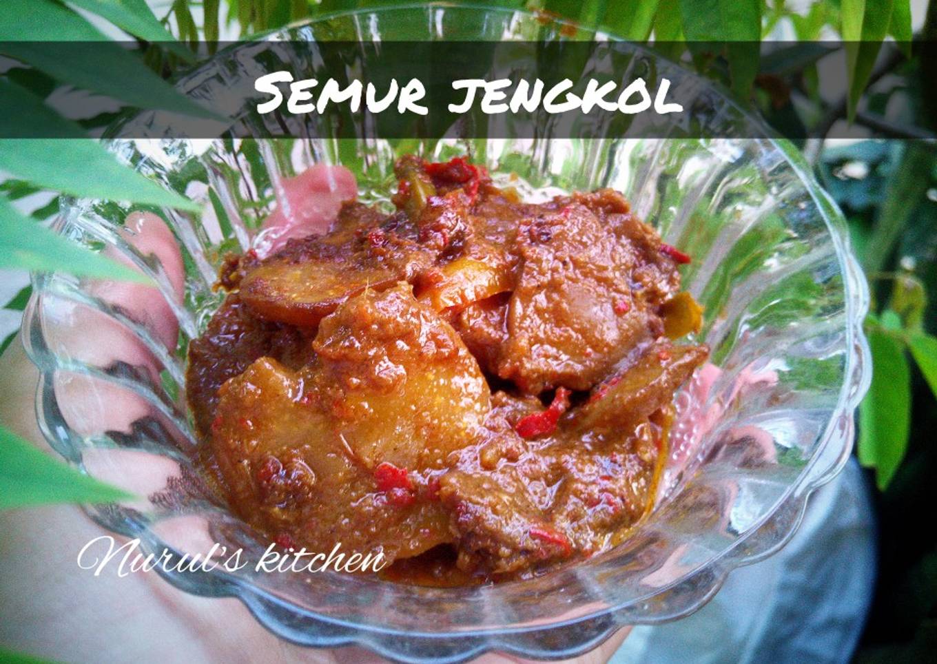 Semur jengkol alakadarnya