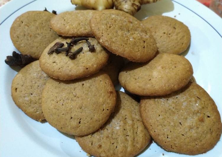 BIKIN NGILER! Inilah Resep Rahasia Ginger cookies… (Cookies jahe) Anti Gagal