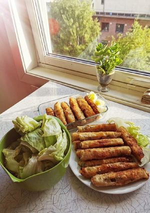 A picture of Hanoi Fried Spring Rolls (Nem Rán Hà Nội).