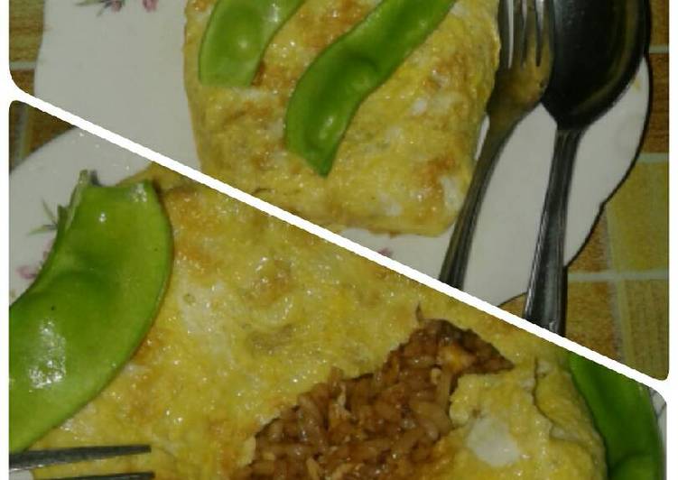 Resep Nasi  goreng  selimut  oleh Double D s Mom Cookpad