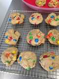 M & M cookies