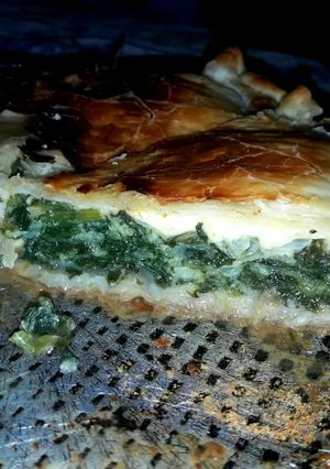 Una foto de Tarta de espinaca💚