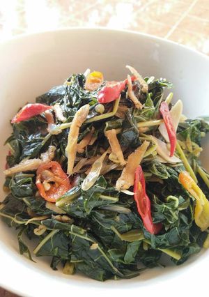 Foto resep Tumis Daun Pepaya No Pait