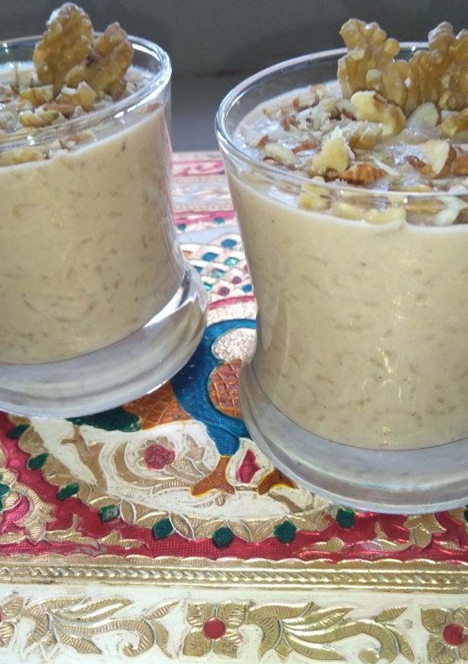 વોલનટ ખીર (Walnut Kheer Recipe in Gujarati) રેસીપી મુખ્ય ફોટો