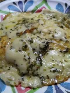 Foto de Pizza de ovo frito