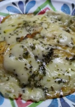 Foto de Pizza de ovo frito