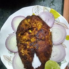 A picture of Seer fish fry.