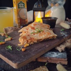 A picture of Peri Peri paratha.