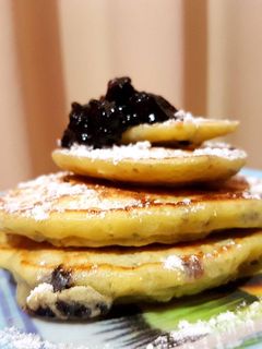 Foto resep Pancake blueberry