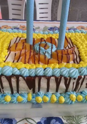 Una foto de Torta de cumpleaños