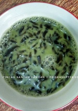 Foto resep Cincau Santan Pandan #BikinRamadhanBerkesan