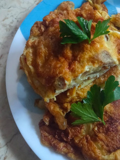 Foto resep 86. Telur Dadar Bakso