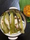 Enduri Pitha - An Oriya Delicacy (Turmeric leaf infused dish)