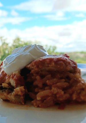 Rakott padlizsán (light, fogyókúrába illeszthető) recept fotója