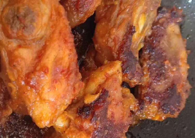 Cara Bikin Ayam bakar teflon resep uti, Sempurna