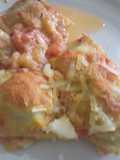 Raviolones veganos de seitán al horno