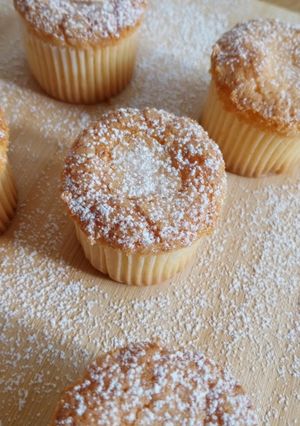 Foto principal de Magdalenas de almendra y limón sin gluten