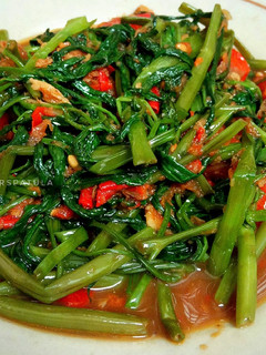 Foto resep Cah Kangkung Terasi