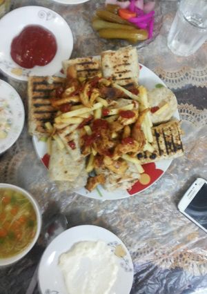 صورة لوصفة شاورما دجاج