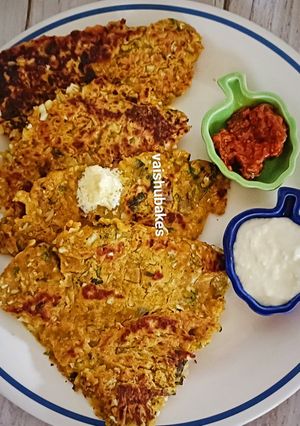 A picture of Cabbage Onion Skillet Cakes.