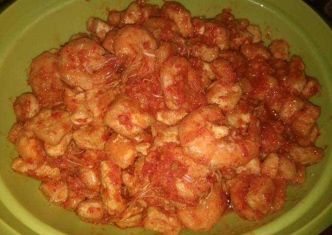Resep Udang Balado Pedas Manis
