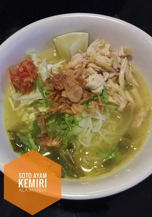 Foto resep Soto Ayam Kemiri