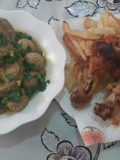 صورة لوصفة دولمة قرنون (ارضي شوكي) بنين 😋😋