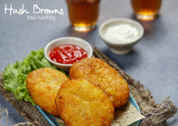 Langkah Mudah untuk Menyiapkan Hash brown ala mcd, Sempurna