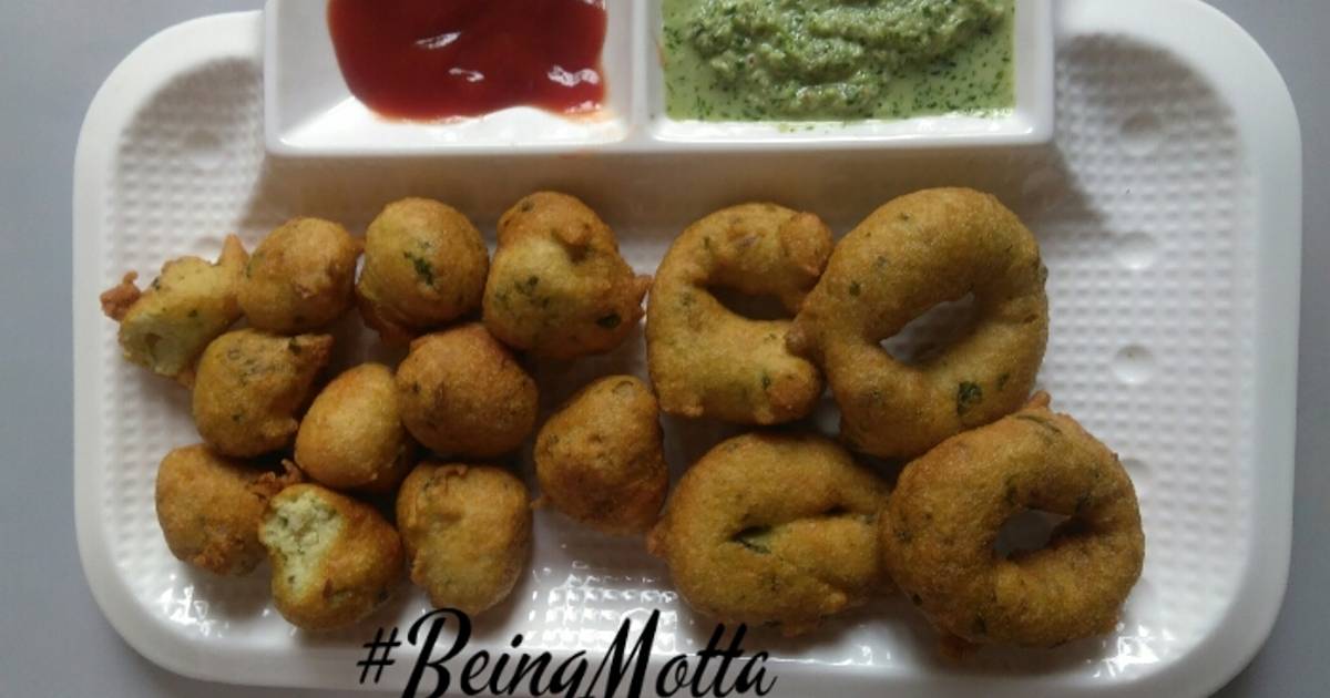 Spinach Medu vada Recipe by Jasmin Motta _ BeingMotta Cookpad