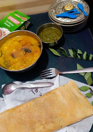 A picture of Dosa.