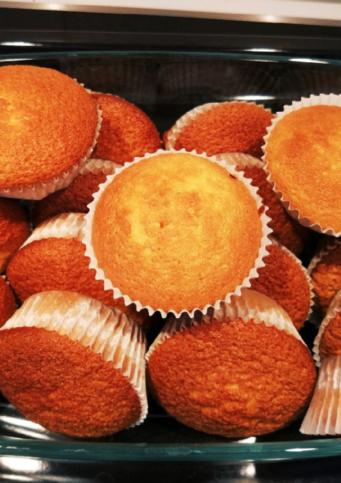 Una foto de Magdalenas caseras