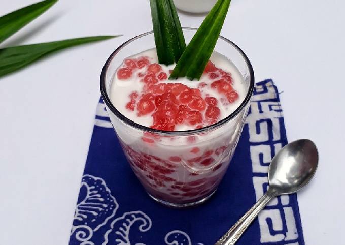 Resep Bubur Sagu Mutiara Oleh Dina Khansa Cookpad