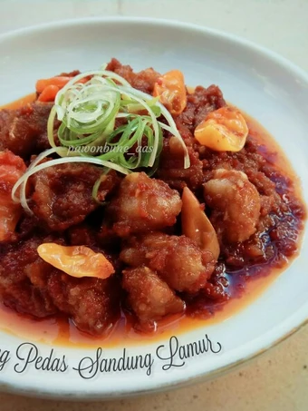 Langkah Gampang Menyiapkan Resep Oseng Pedas Sandung Lamur (Oseng Mercon) Anti Ribet, Sempurna