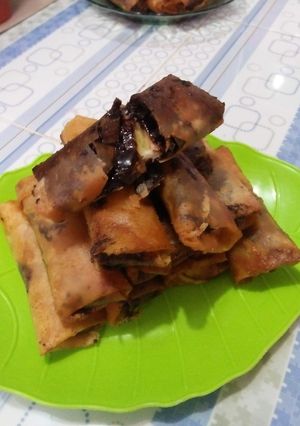 Foto resep Lumpia pisang lumer