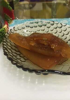 Una foto de Dulce de Lechosa Tradicional Navideño Venezolano
