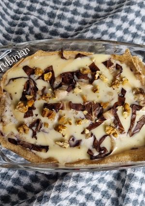 Foto di Pasta al forno integrale con radicchio