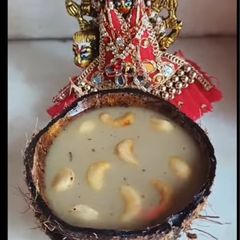 A picture of Adi Thengai 🥥 Paal Payasam.