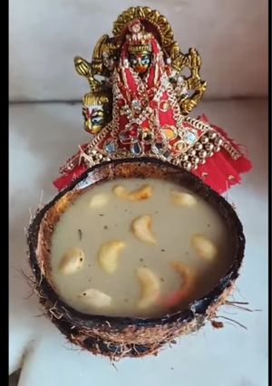 A picture of Aadi Thengai 🥥 Paal Payasam.