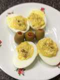 Huevos o blanquillos rellenos