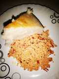 Garlic twist mayai