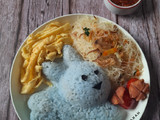 Nasi Uduk Bunga Telang