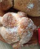 Pan de muerto con harina mix