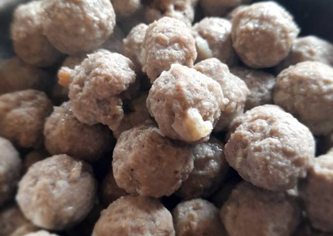 Cara Bikin Kreni (Bola² Daging Sapi) Anti Gagal