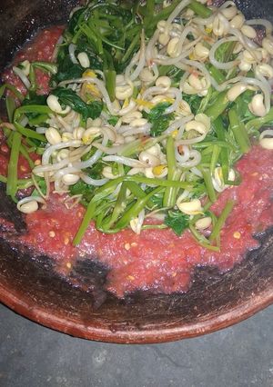 Foto resep Plecing kangkung