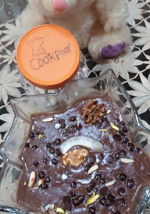 A picture of Chocolate kheer.