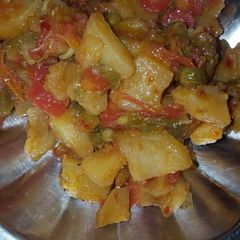 A picture of Mix sabzi.
