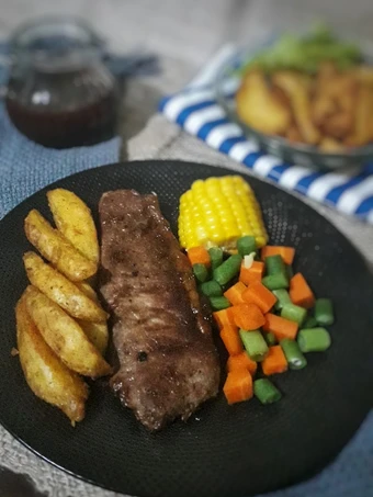 Cara Mudah Membikin Resep Sirloin Steak yang Lezat Sekali Anti Ribet, Lezat Sekali